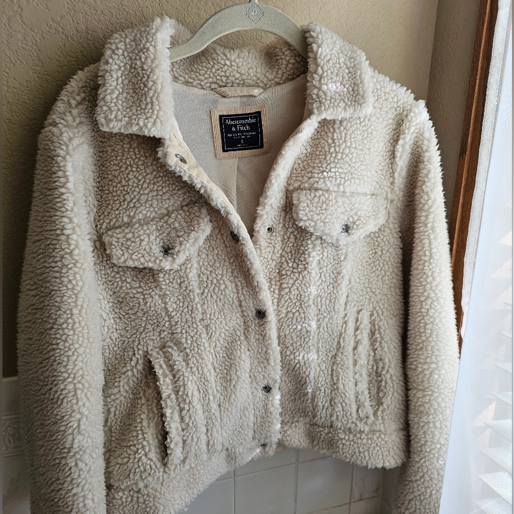 Abercrombie Sherpa Trucker Jacket